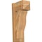 Ekena Millwork Funston Arts & Crafts Rough Sawn Outlooker, Western Red Cedar, 8"W x 14"D x 26"H OUT08X14X26FST03RWR - alternate 1